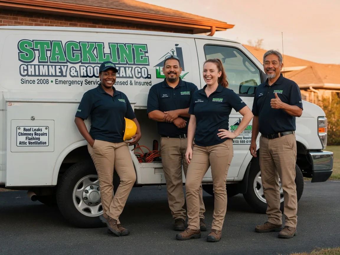 Chimney flashing repair company in Tokio, ND
